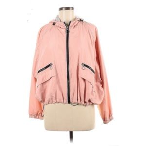 CI SONO Pink Hooded Jacket Size Small